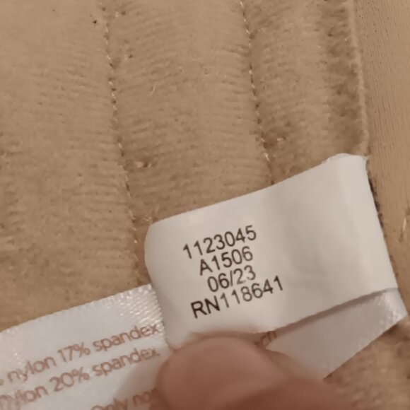 Cacique women's plus size 'Lightly Lined No-Wire' beige full coverage bra sz 42H - Picture 15 of 15